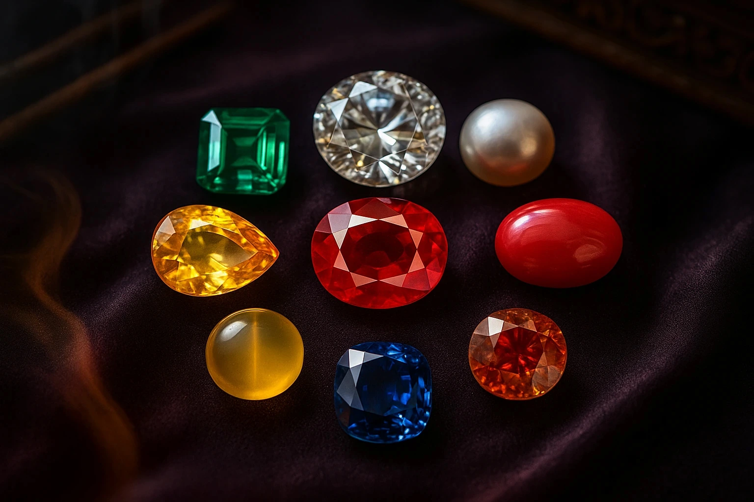Navratnam ‐ 9 Precious Gemstones