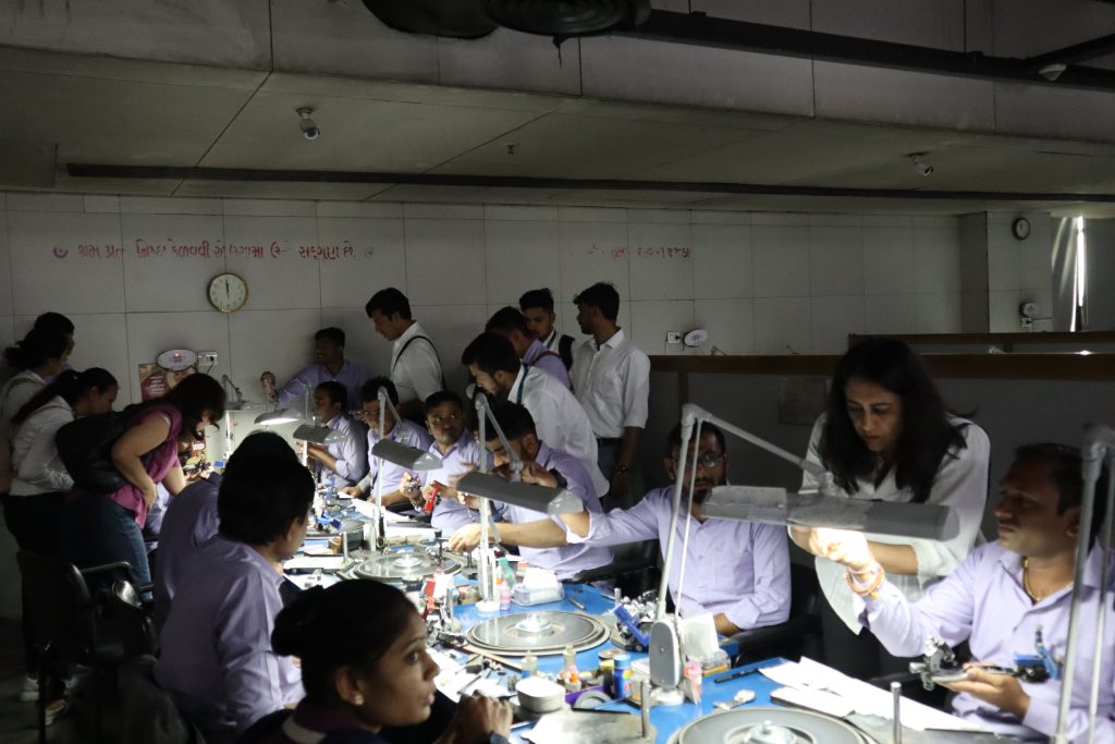 Diamond polishing, Hari Krishna