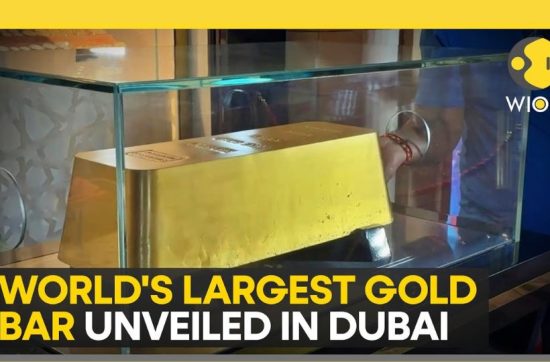 Gold Bar, Dubai, Dubai Gold Market, Emirates Minting Factory, World Record, Metals Industry; UAE's