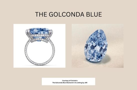 The Golconda Blue Diamond, Diamond History, Blue Diamond