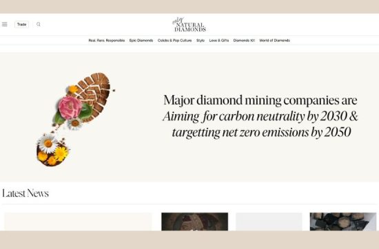 Natural Diamond Council Launches Redesigned Website
