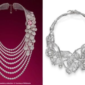 Mikimoto's Les Pétales Jewellery Collection