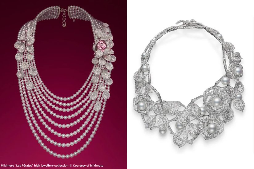 Mikimoto's Les Pétales Jewellery Collection
