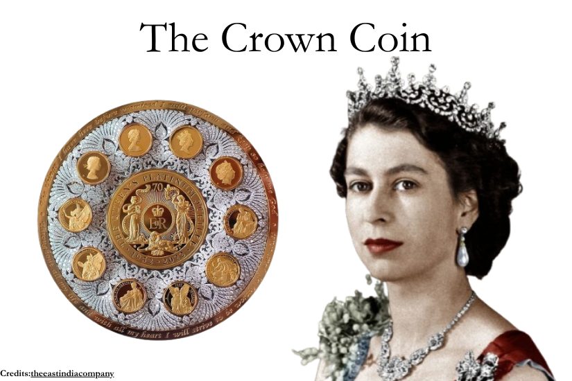 Crown Coin Queen Elizabeth II