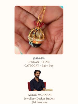 wada jewellery design award winner from iigsouth institute and their design