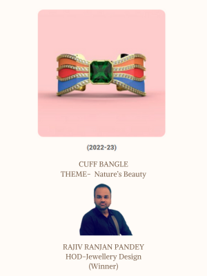 wada jewellery design award winner from iigsouth institute and their design
