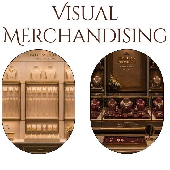 visual merchandising for jewellery