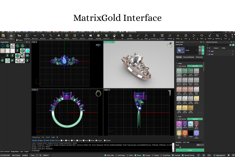 matrix-gold-3d-jewelry-design-software-gem-setting-tools-interface