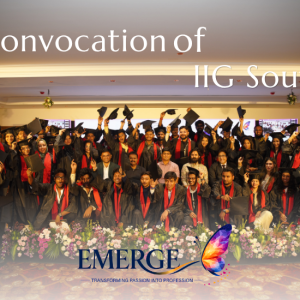 Graduates, faculty and dignitaries gather for IIG South's 5th Convocation at Godavari Heritage